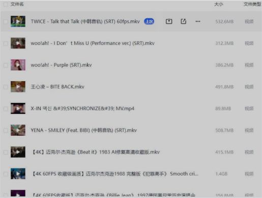 57部 4K 高清美女 60FPS 韩国女团歌舞视频